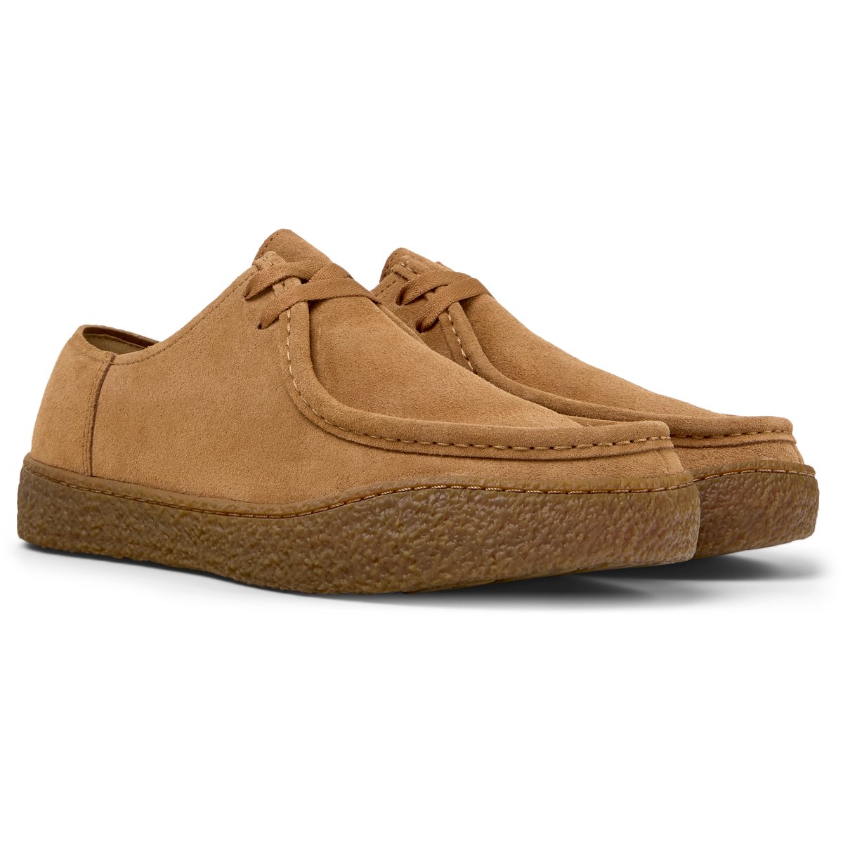 Derbies Cuir PEU TERRENO marron moyen, CAMPER