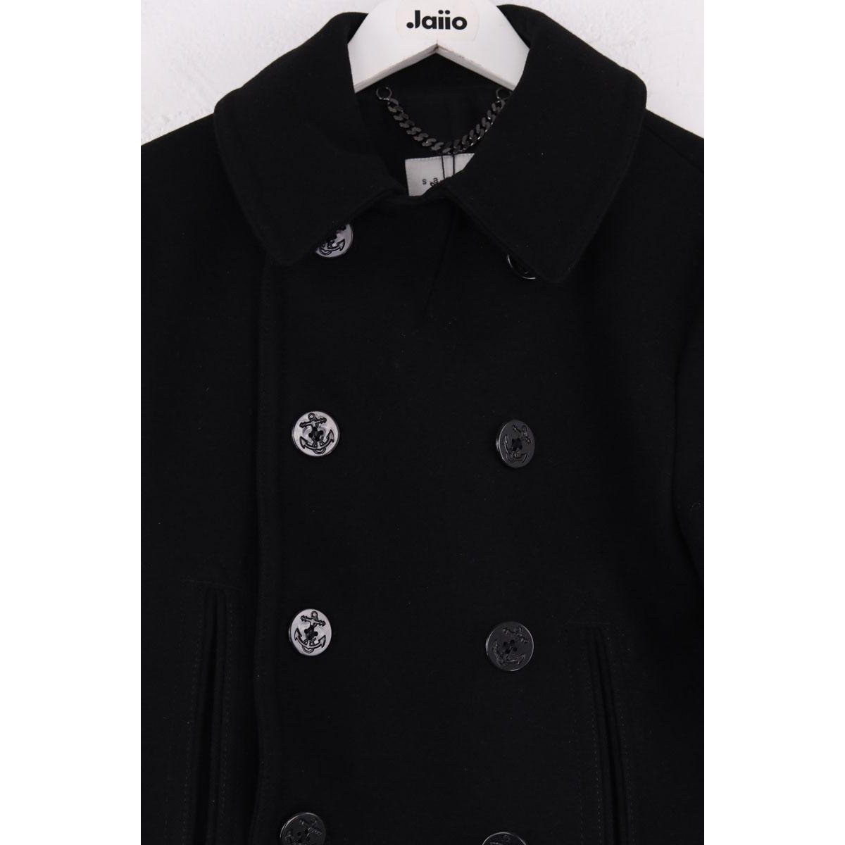 Manteau - Très Bon État noir, SANDRO