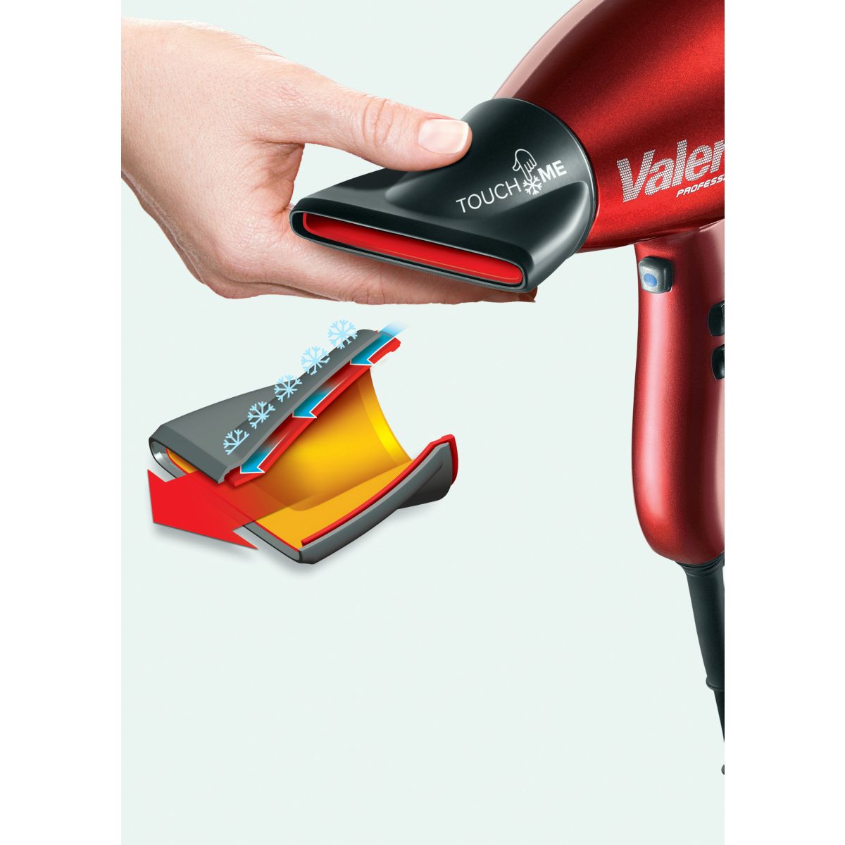 Sèche cheveux professionnel Power extreme 2400 gris, VALERA