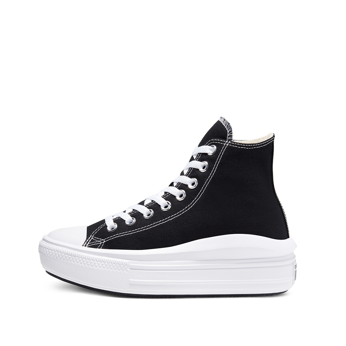 Chuck Taylor All Star Move Canvas High Top Trainers black, CONVERSE