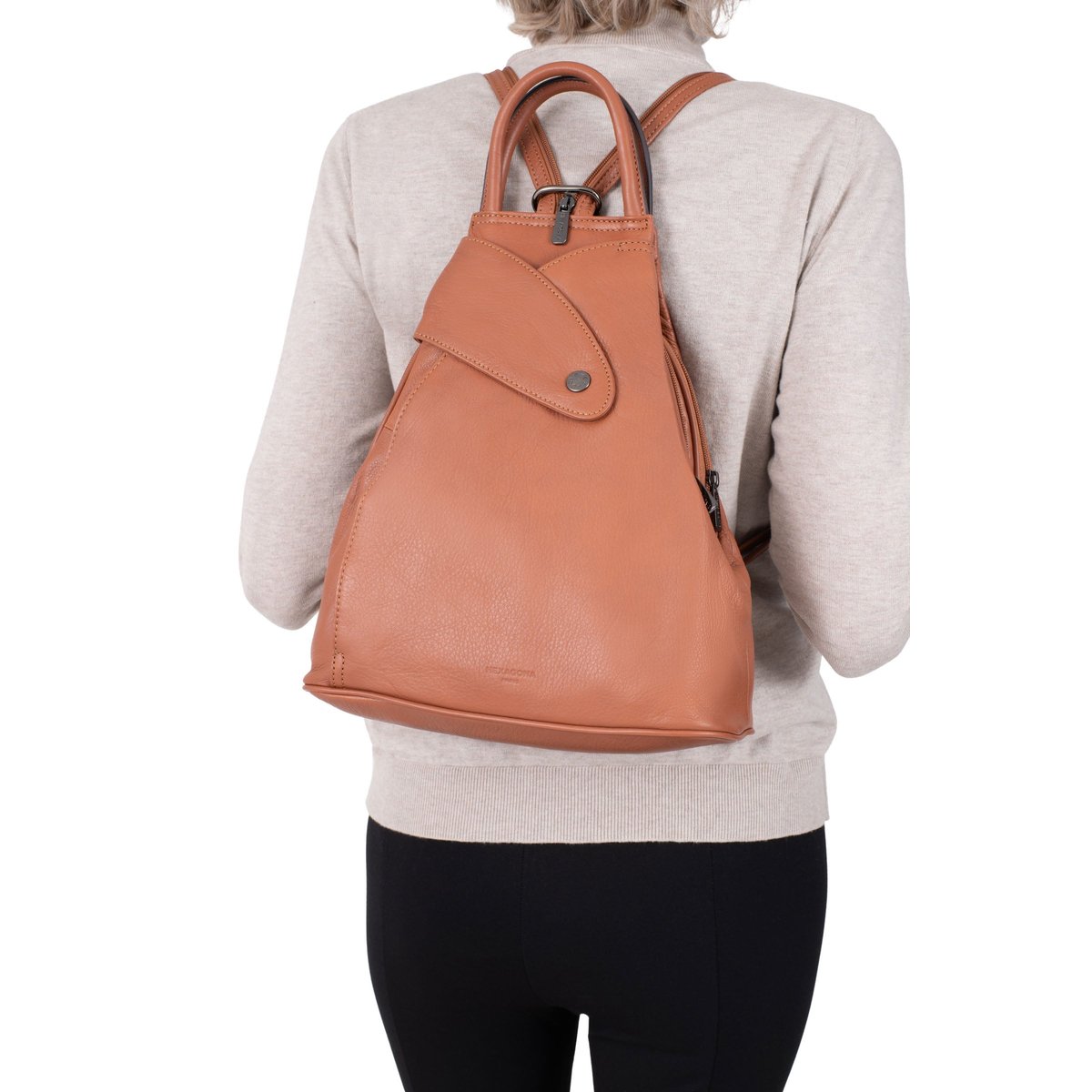 Sac transformable  SAUVAGE marron terre, HEXAGONA