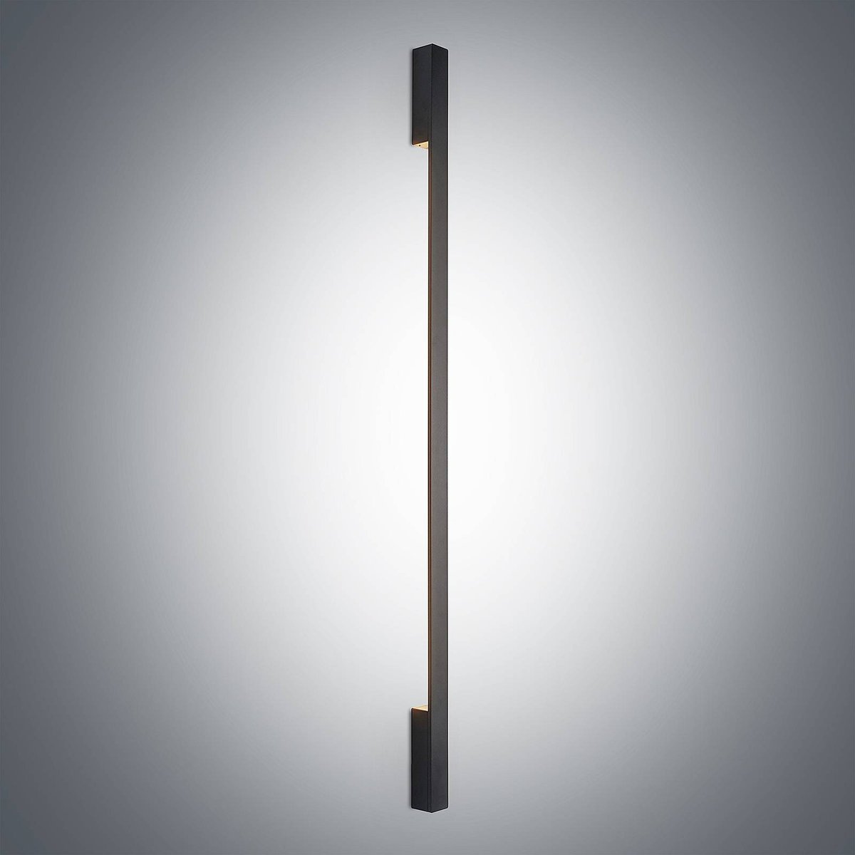 Applique en aluminium moderneLED, Ivano noir, ARCCHIO