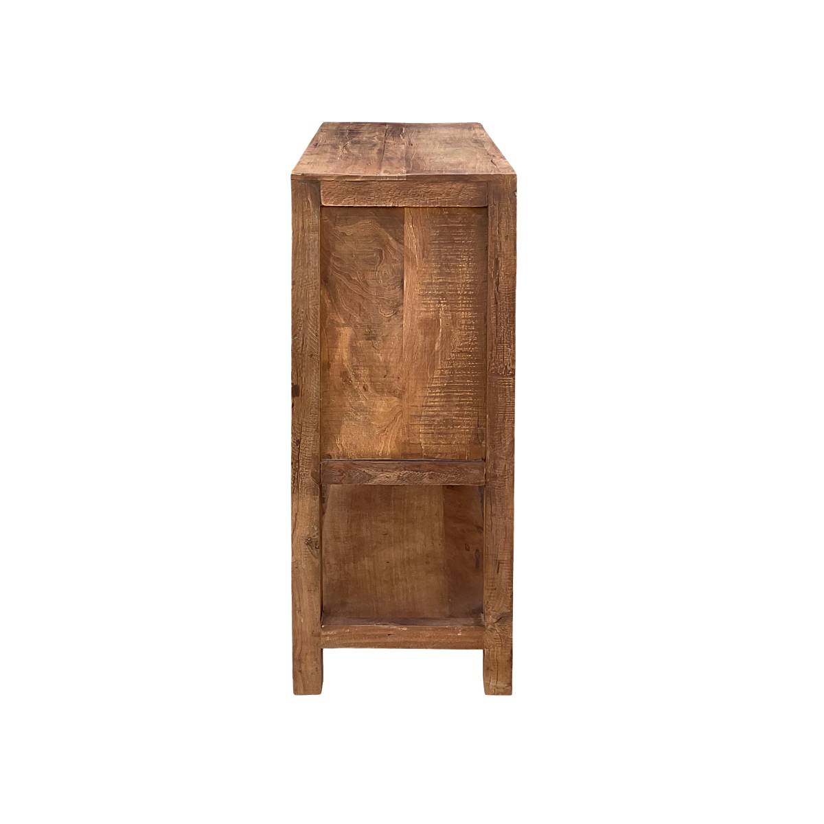 Armoire en bois recyclé MARISOL bois foncé, MADE IN MEUBLES 