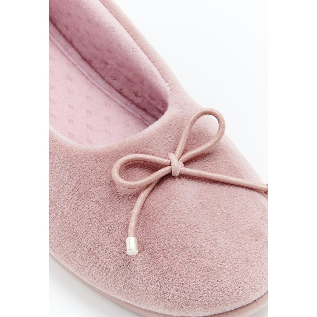 Chaussons, imprimé léopard vieux rose, DAMART