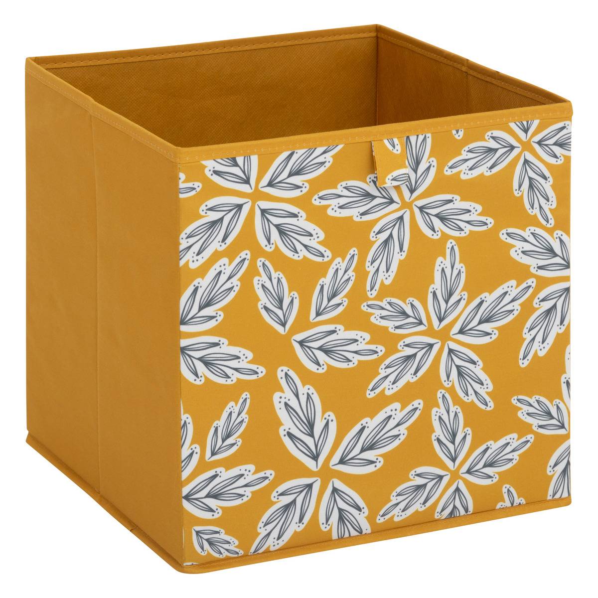 Panier de rangement en tissu MIX'N MODUL jaune, 5FIVE SIMPLY SMART
