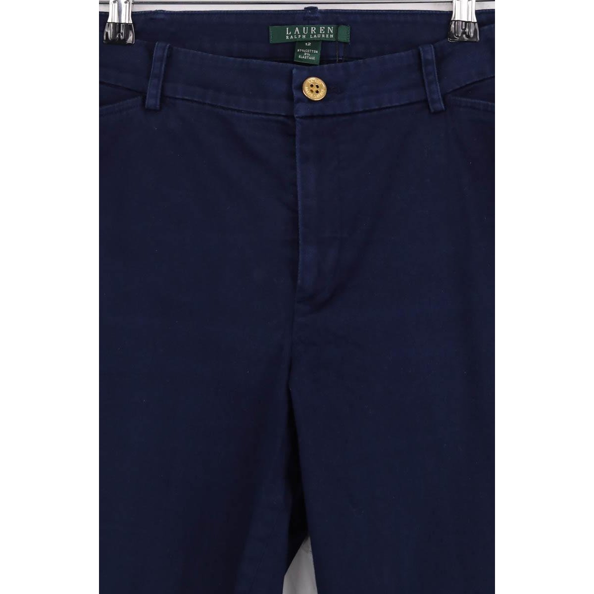 Pantalon droit - Très Bon État marine, RALPH LAUREN
