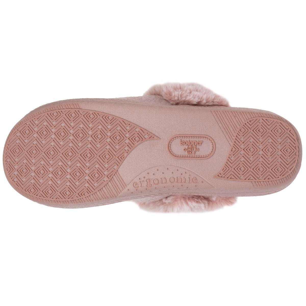 Chaussons Mules rose, ISOTONER