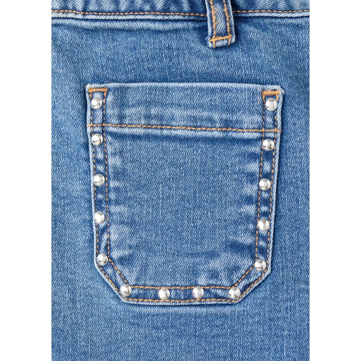 Short poches à clous bleu moyen, MANGO KIDS