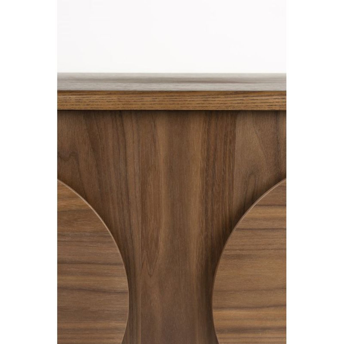 Buffet 3 portes plaqué noyer - GROOVE marron, ZUIVER