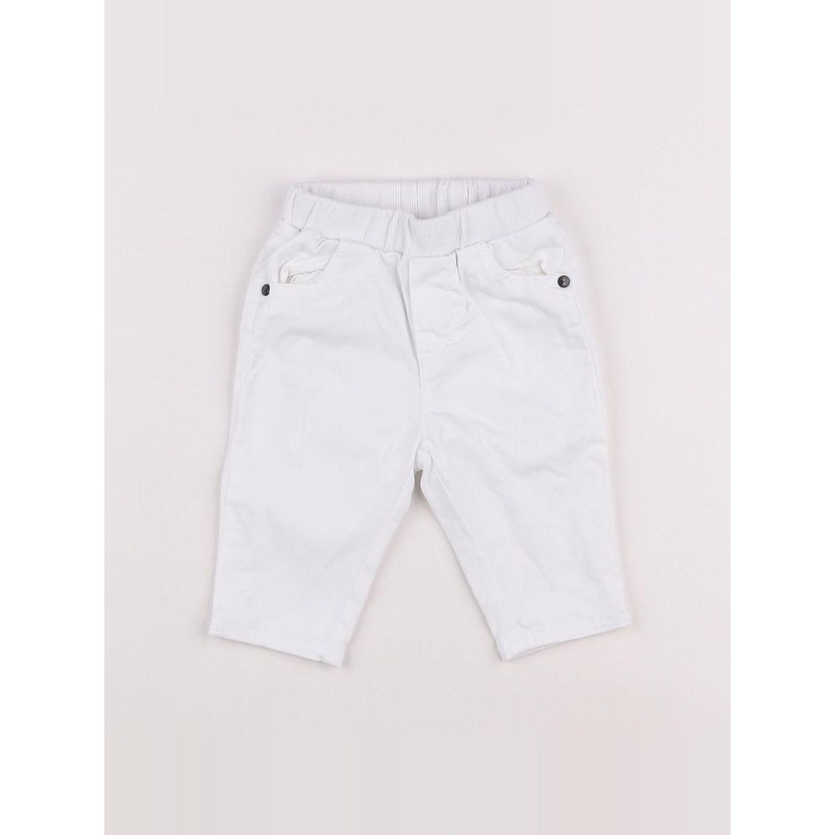 Pantalon - Très bon état blanc, JACADI
