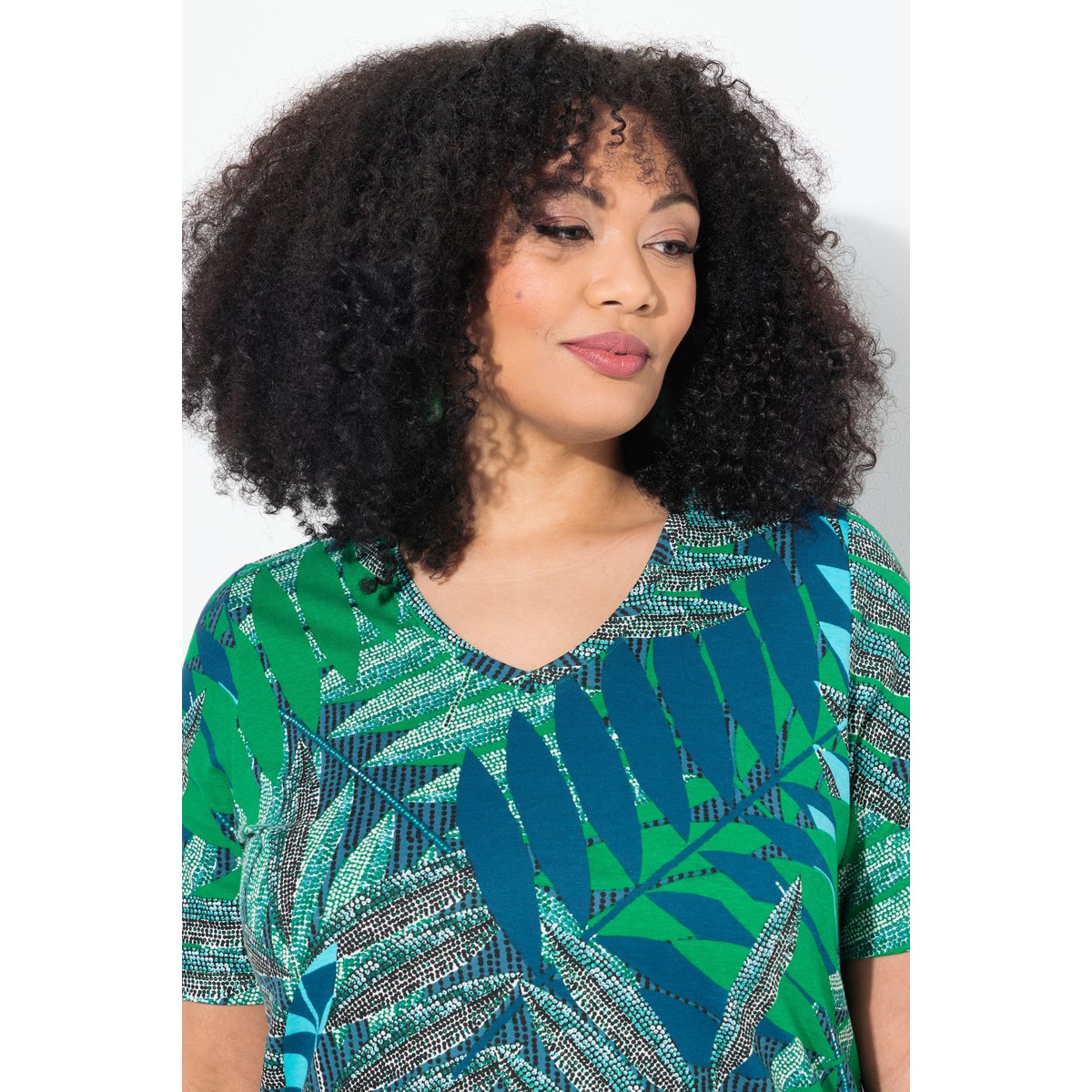 T-shirt noir, ULLA POPKEN
