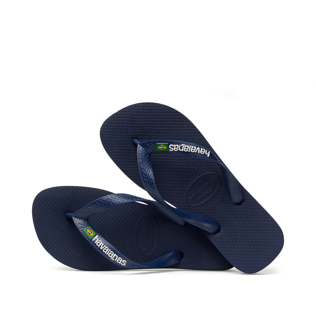 Infradito Brasil Logo blu, HAVAIANAS