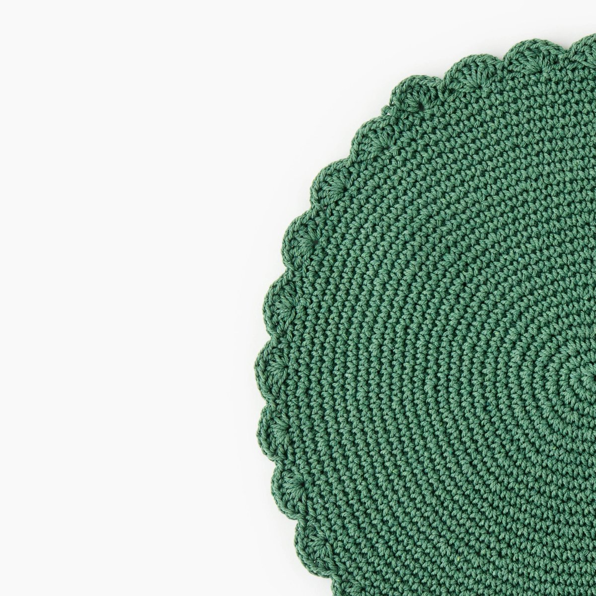 Set de table rond, D38cm meleze, MONOPRIX
