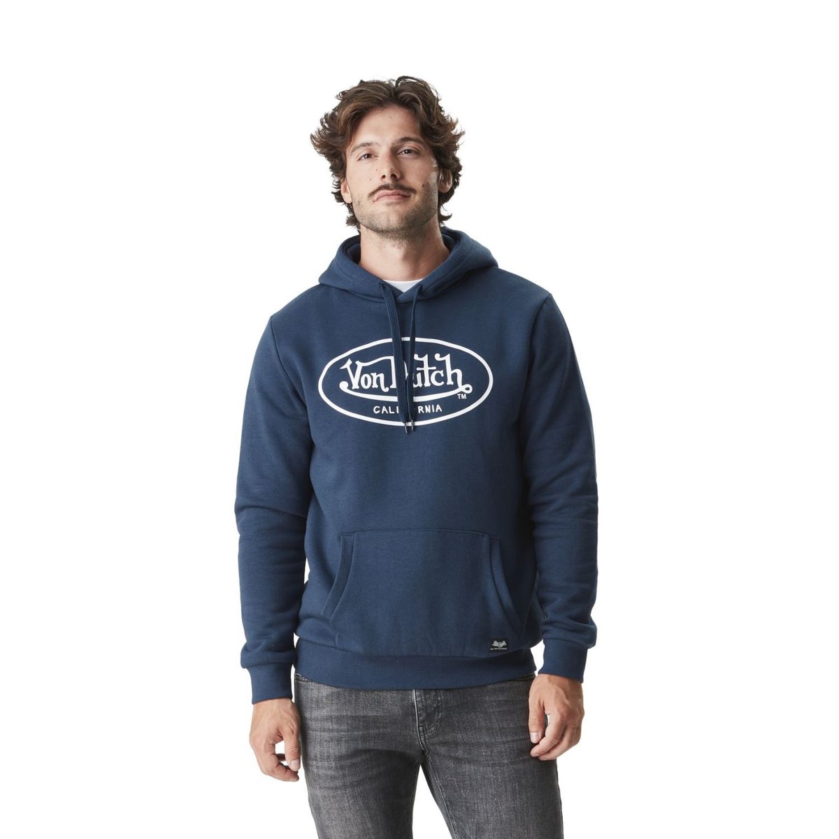 Sweat Brand bleu/blanc, VON DUTCH