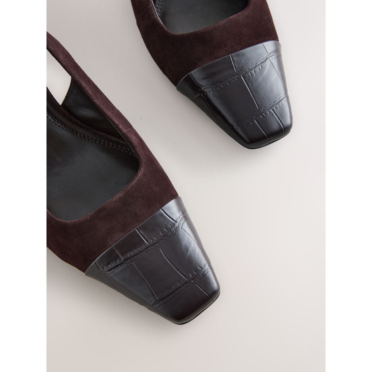 Escarpins à bout renforcé forever comfort® marron chocolat, NEXT