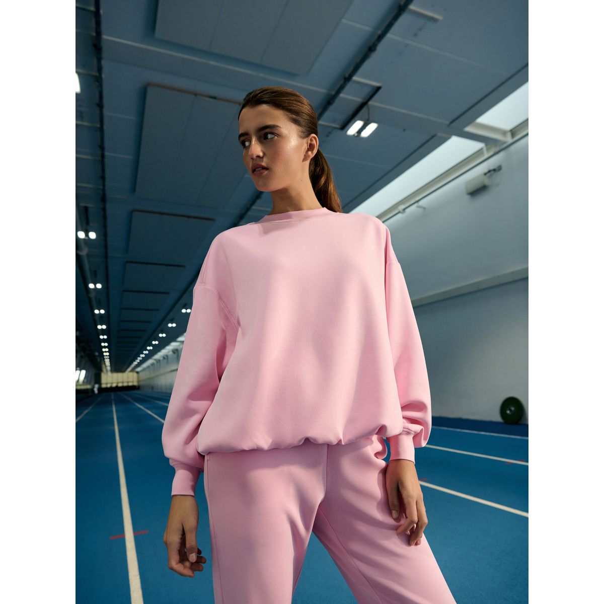 Sweat active en modal super doux rose, NEXT