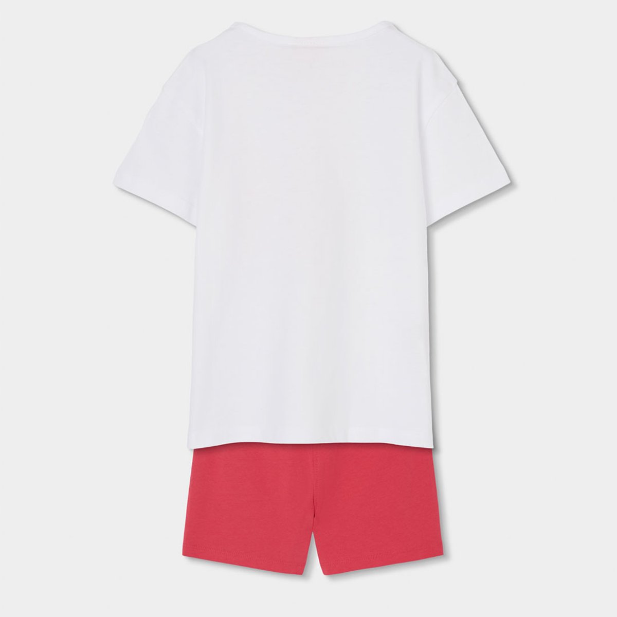 Ensemble fille tricot coton blanc, BOBOLI