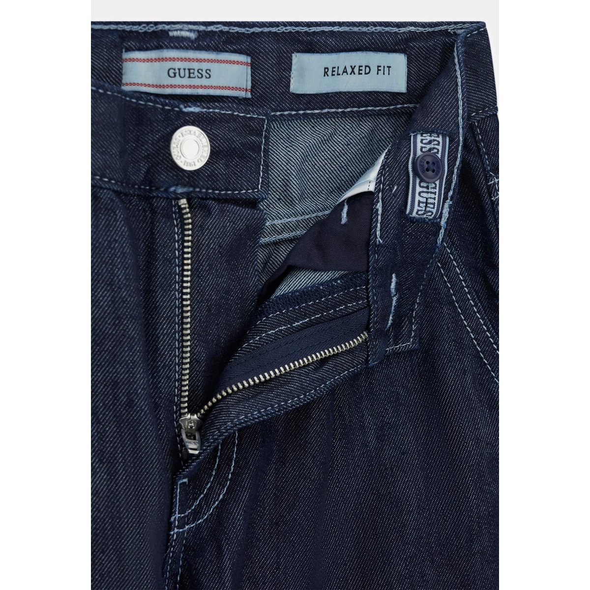 Jeans Cargo Wide Leg Relaxed bleu foncé, GUESS KIDS