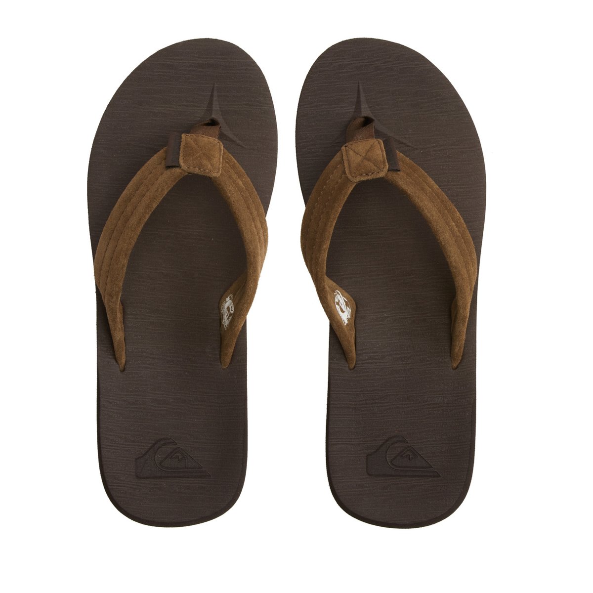 Sandales CARVER SUEDE RECYCLED marron brown 2, QUIKSILVER