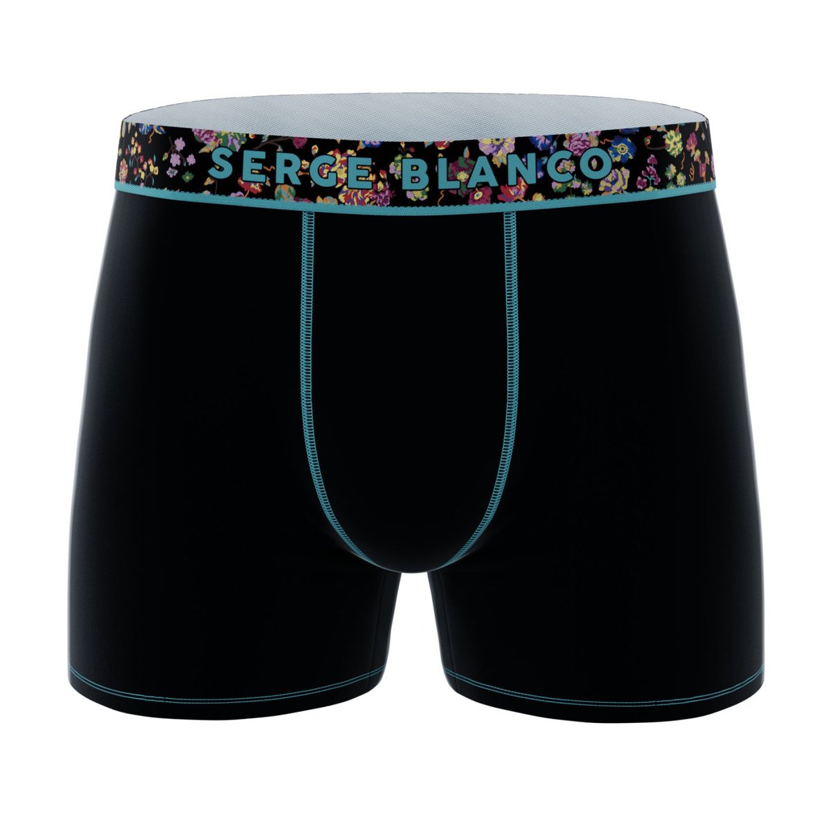 Lot De 6 Boxers Coton bleu/gris/noir, SERGE BLANCO