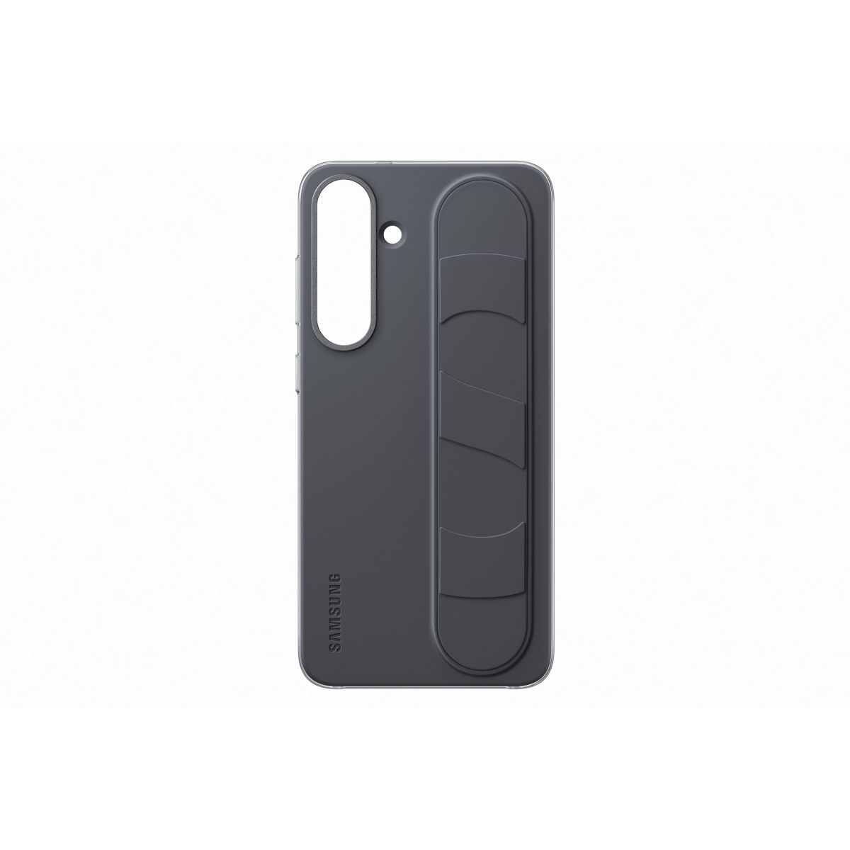 Coque Galaxy S25+ avec lanière Noir couleur unique, SAMSUNG