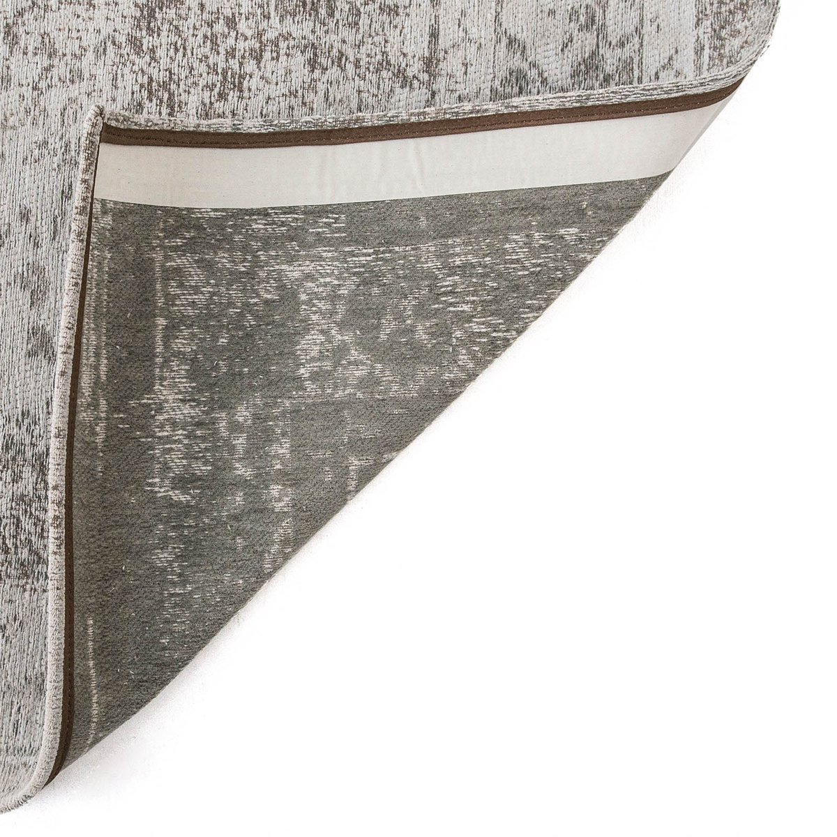 Tapis intérieur/extérieur tissé plat YING YANG beige, NOVATREND