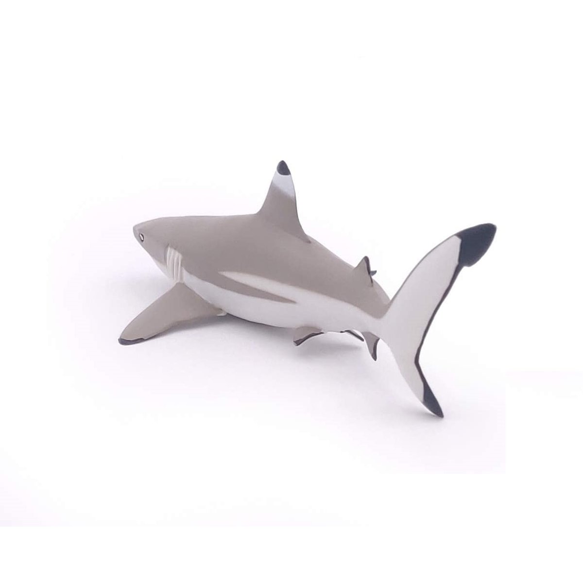 Figurine Requin à pointes noires gris, PAPO