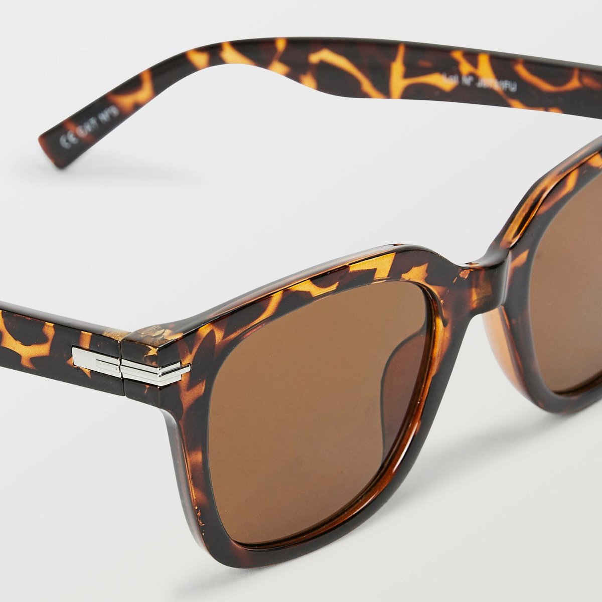 Lunettes de soleil ecaille clair, MONOPRIX
