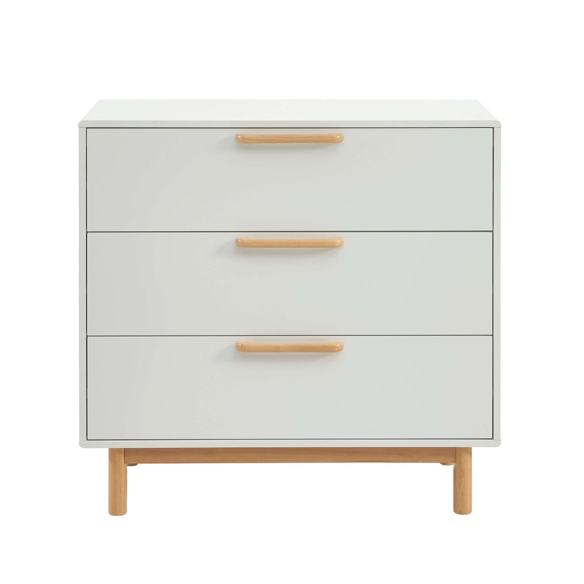 Commode enfant 3 tiroirs ROME blanc, BAÏTA