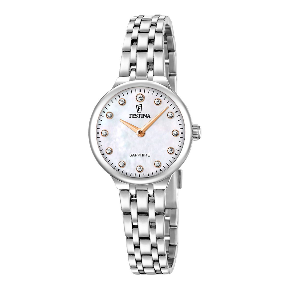 Montre Analogique MADEMOISELLE argenté nacre blanche argenté, FESTINA