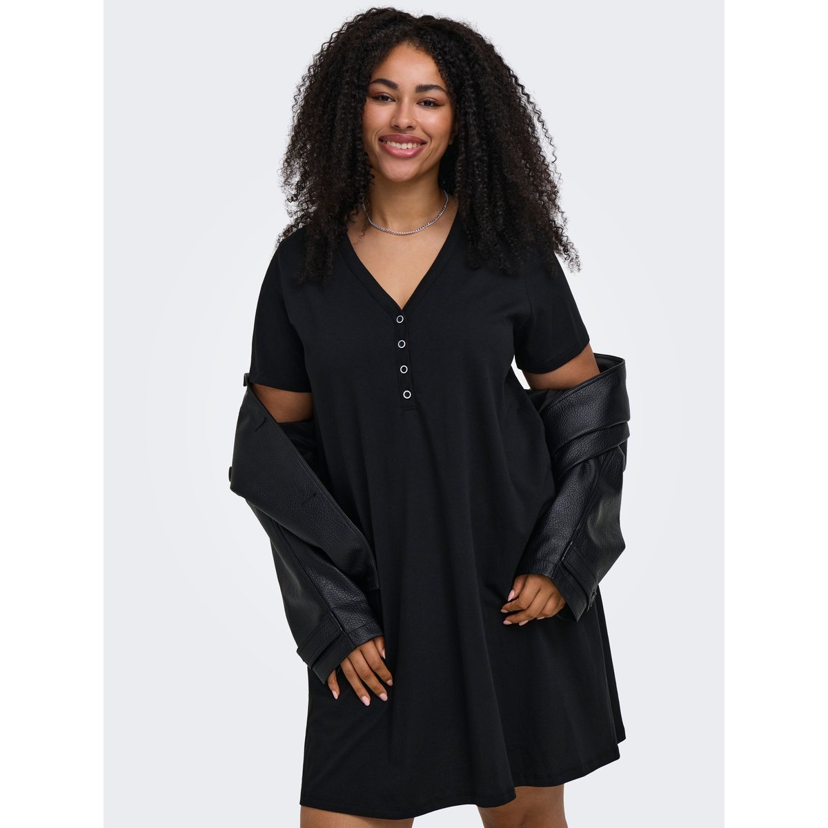 Robe noire - black, ONLY CARMAKOMA