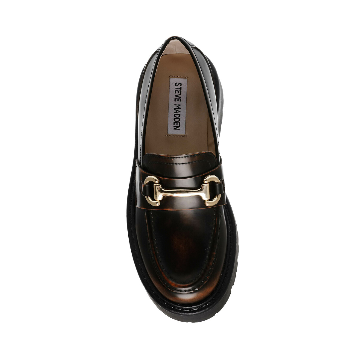 Mocassins en cuir Occupy marron, STEVE MADDEN