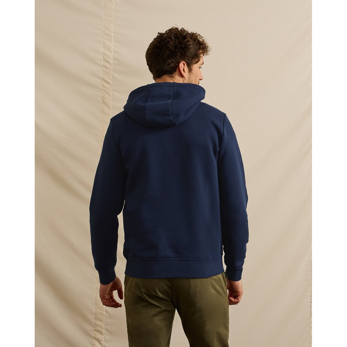 Sweat coton DIRAC bleu marine, FAGUO