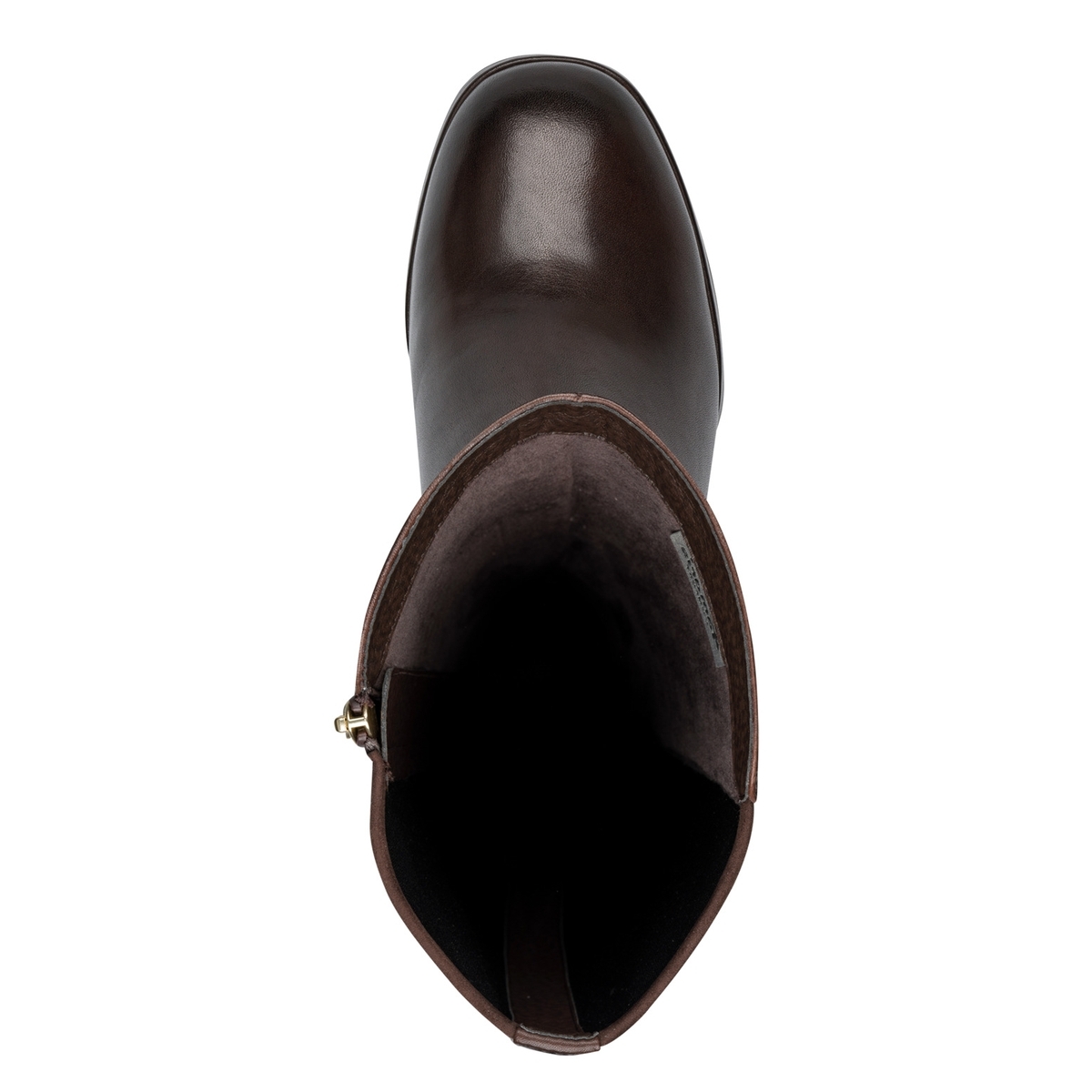Bottes talon bloc marron mocca, TAMARIS