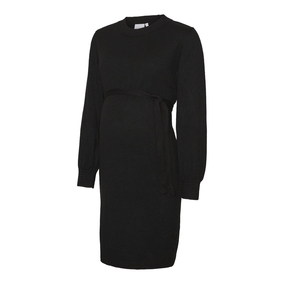 Robe En Maille noire - black, MAMA LICIOUS
