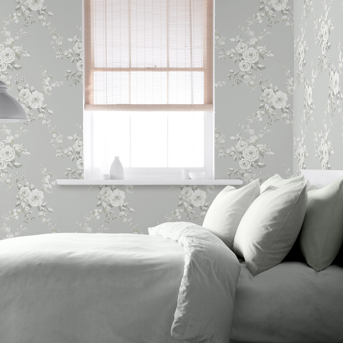 10m Canterbury Wallpaper sage, CATHERINE LANSFIELD