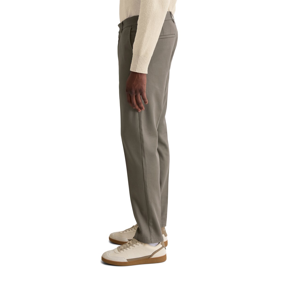 Chino modèle Osby conique en doux mélange de coton bio et de lyocell marron, MARC O'POLO