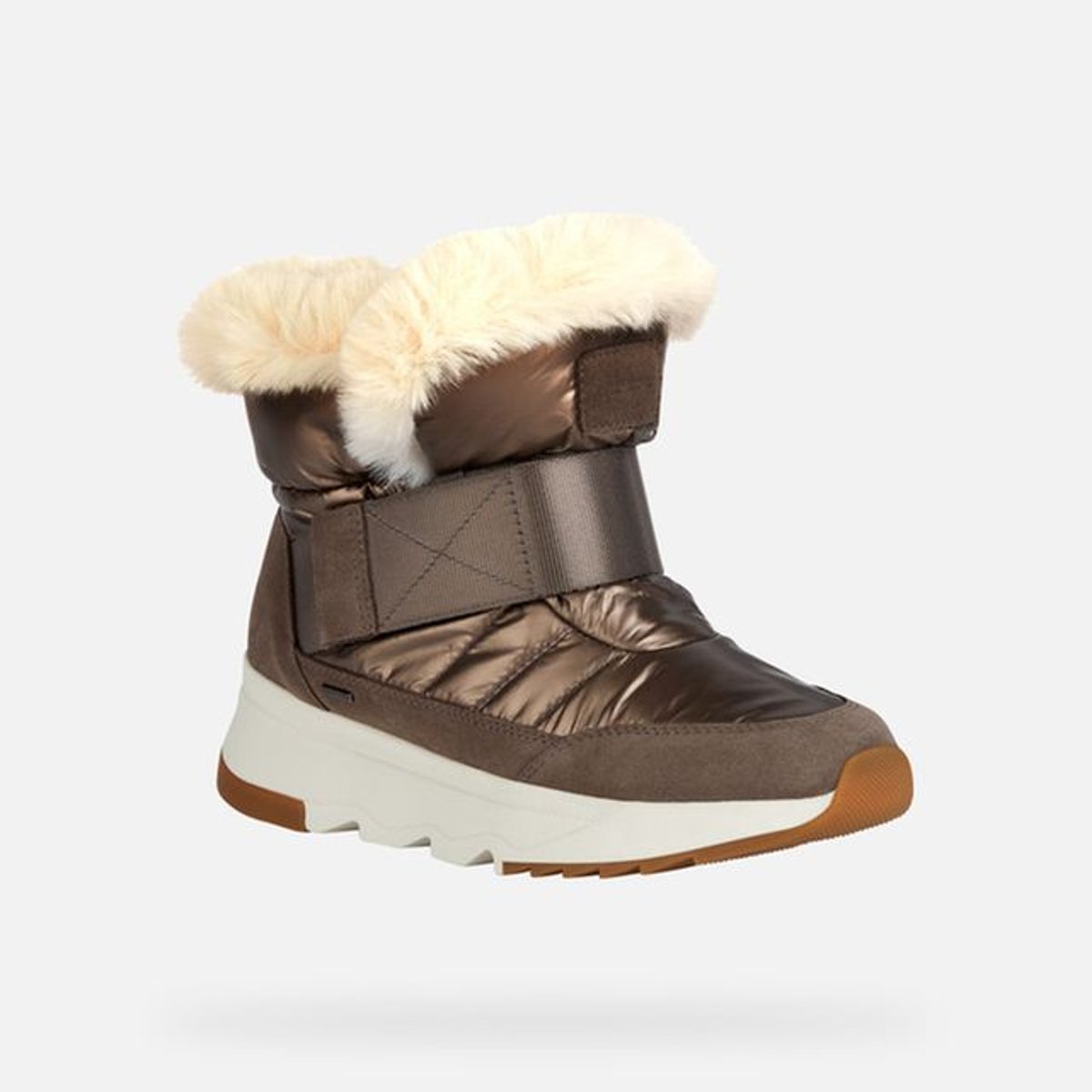 Bottines D FALENA B ABX marron, GEOX