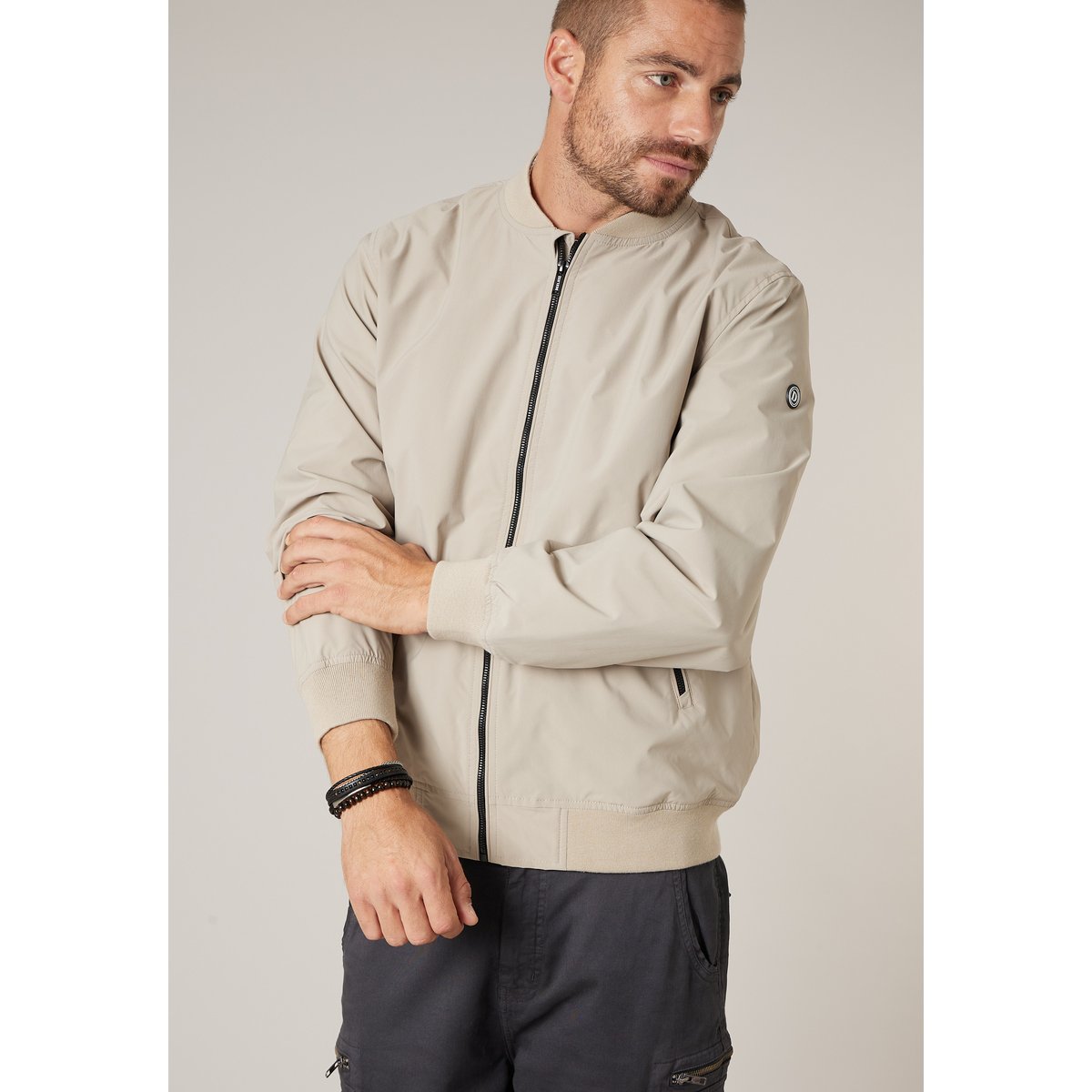 Blouson homme léger style bomber STONIC dune, DEELUXE
