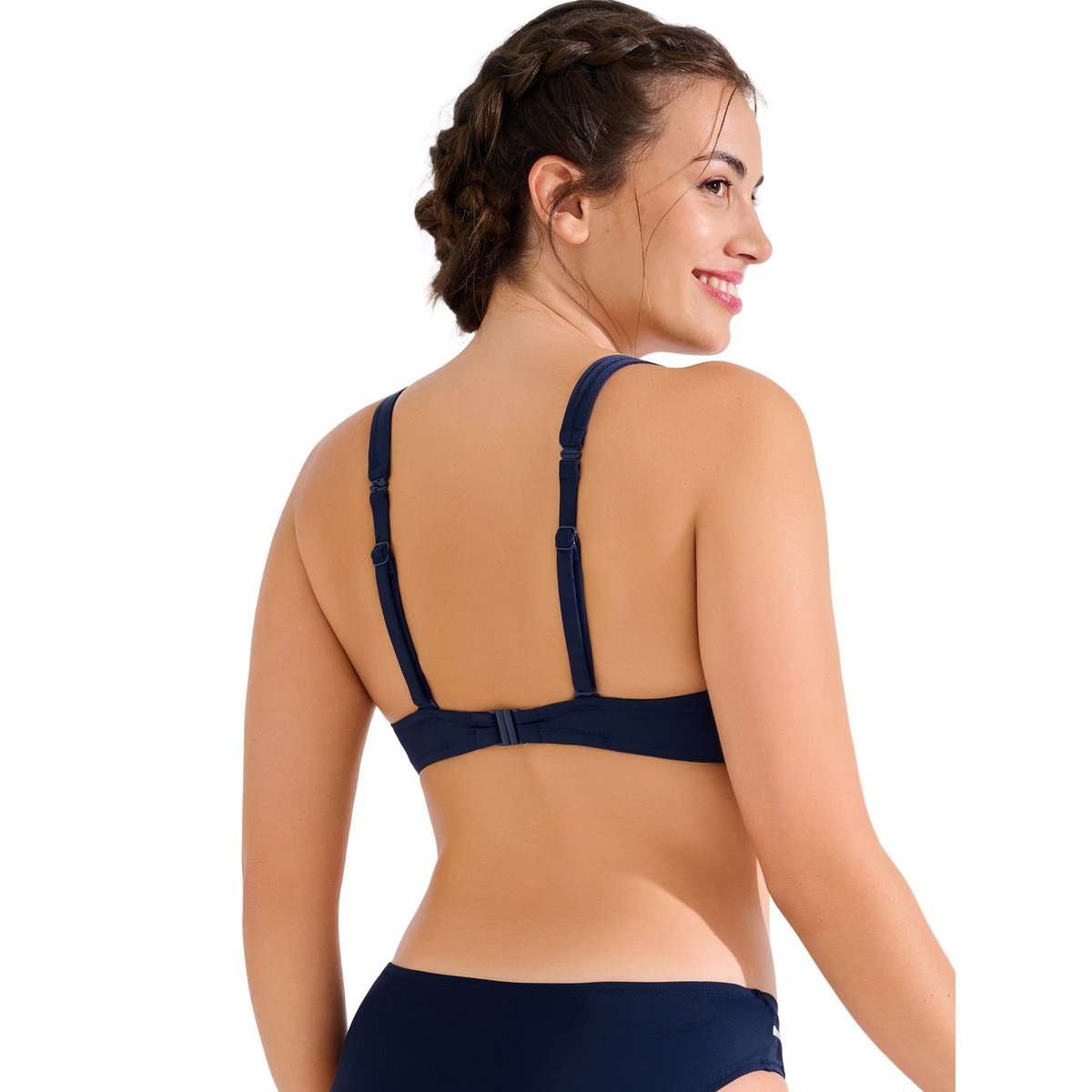 Haut maillot de bain armaturé UVITA bleu, LISCA