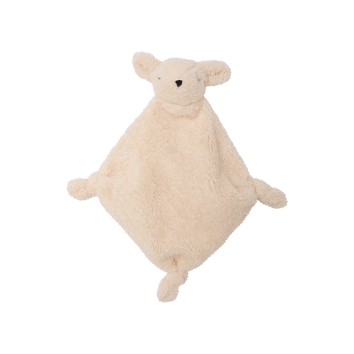 Ensemble combinaison et doudou naissance beige chiné, VERTBAUDET