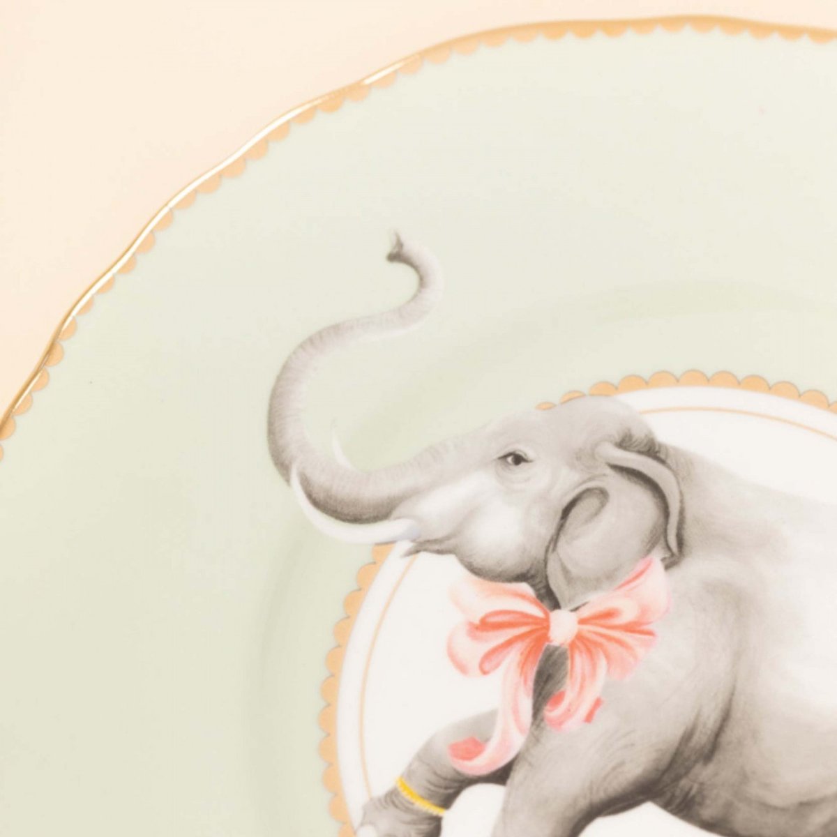 Assiette Elephant multicolore, YVONNE ELLEN