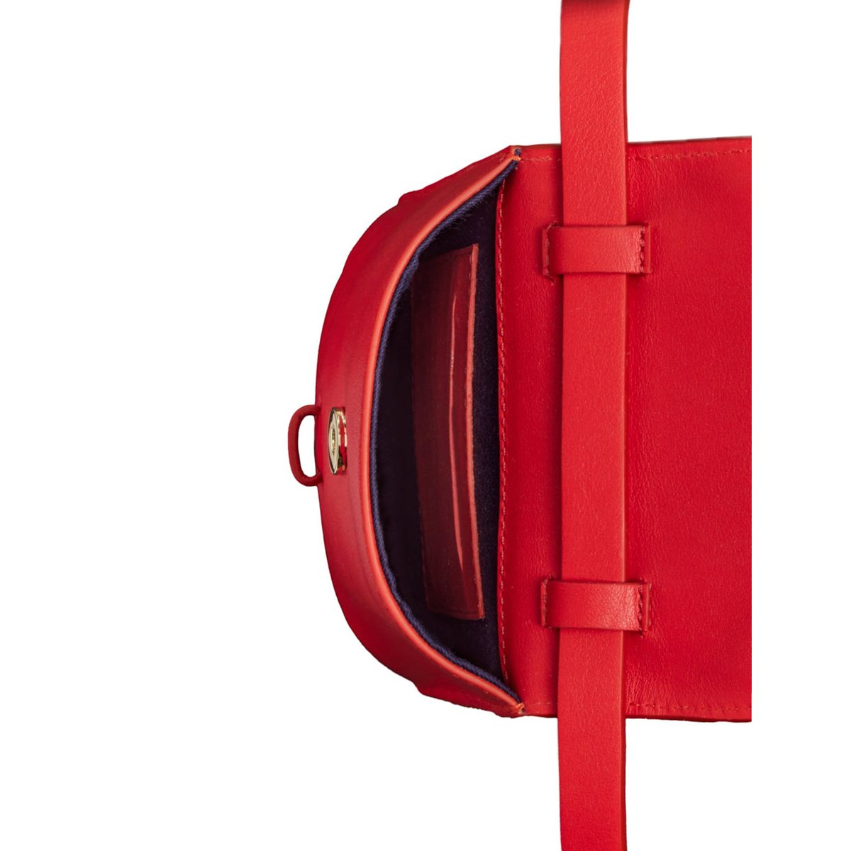 Pochette léonore rouge, INES DE LA FRESSANGE PARIS
