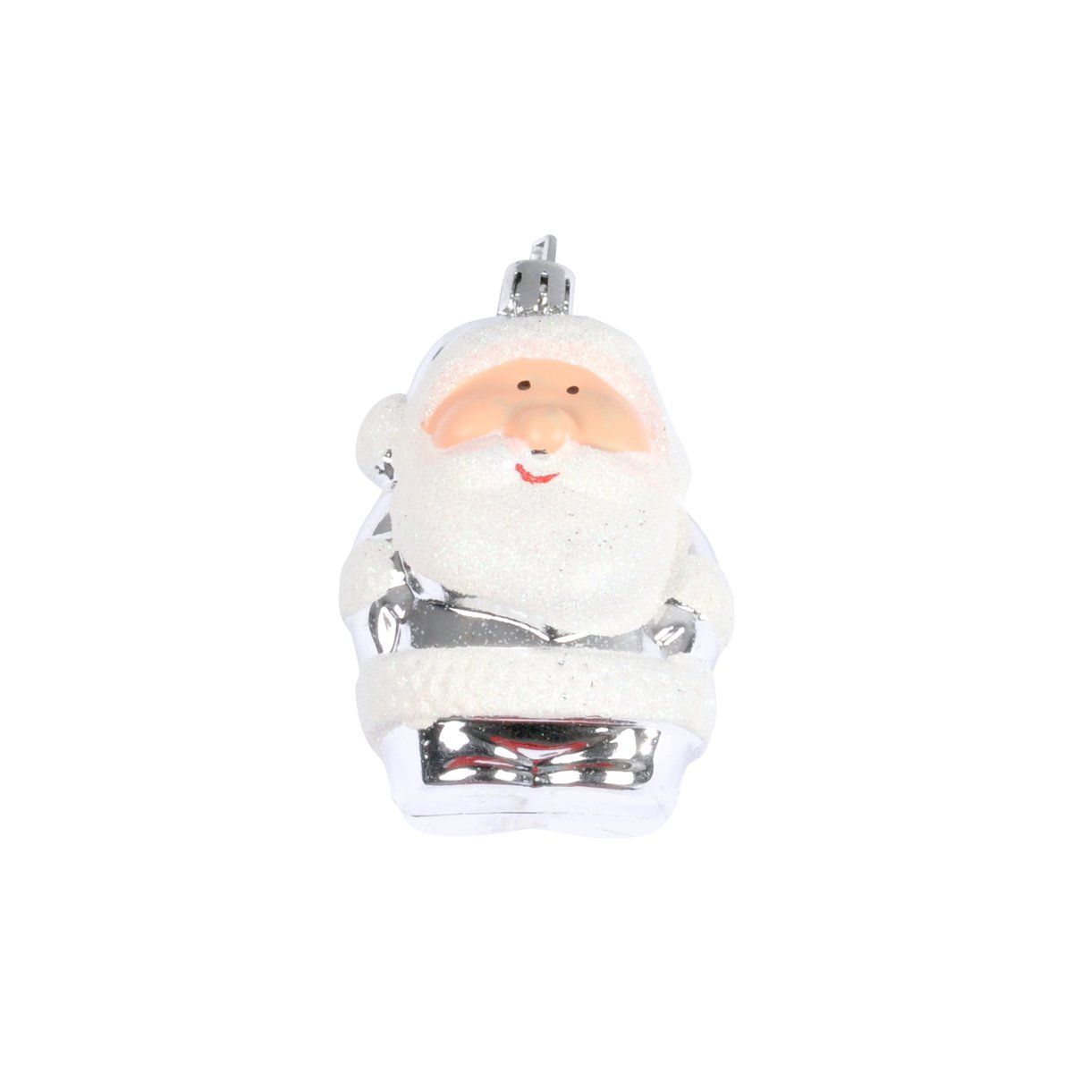 Suspension Pere noel argent argent, EDEN