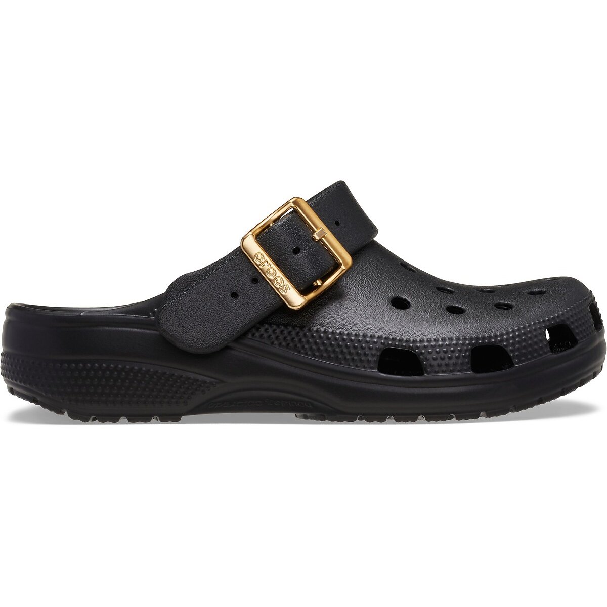 Klompen CLASSIC METALLIC BUCKLE zwart, CROCS