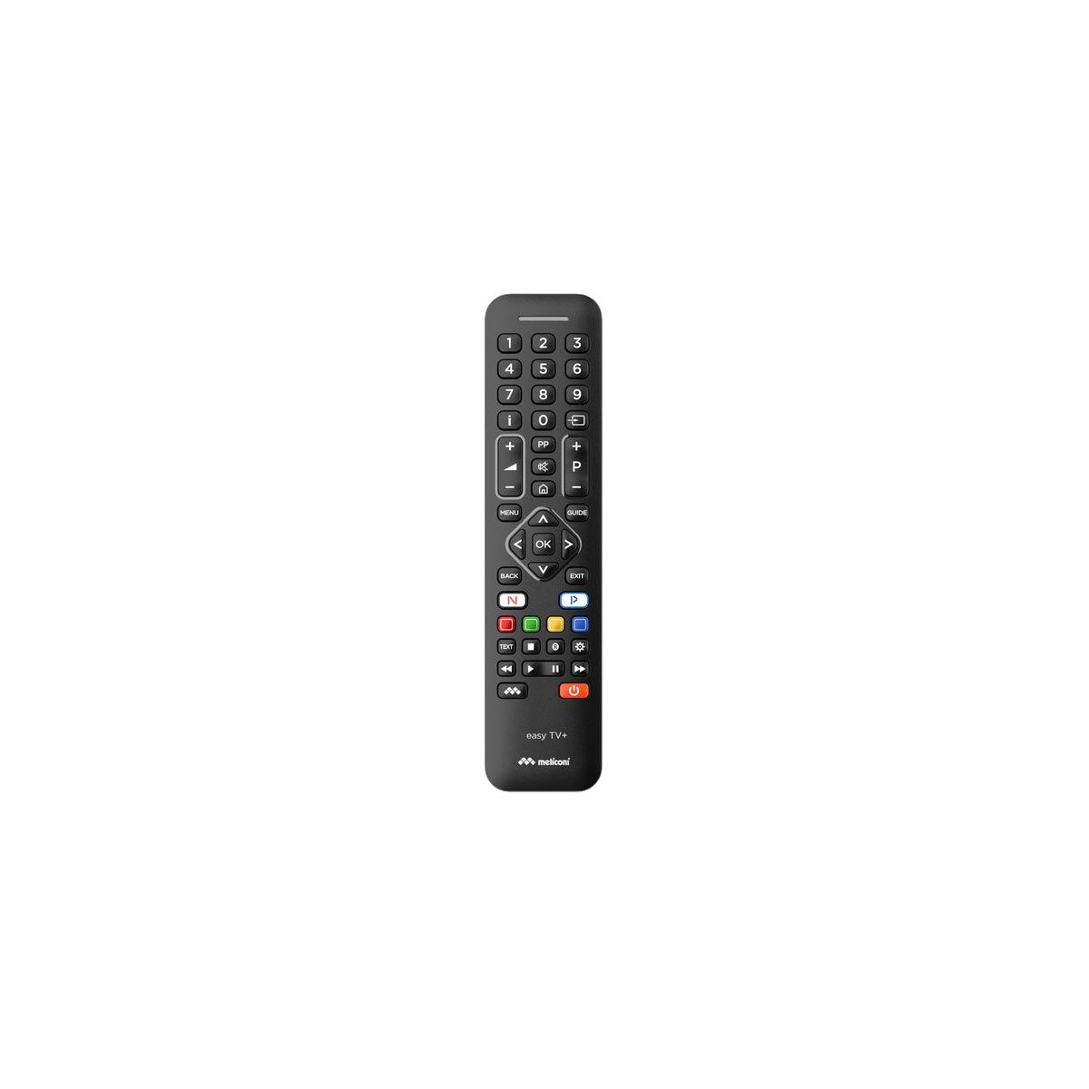 Télécommande universelle EASY TV+ couleur unique, MELICONI