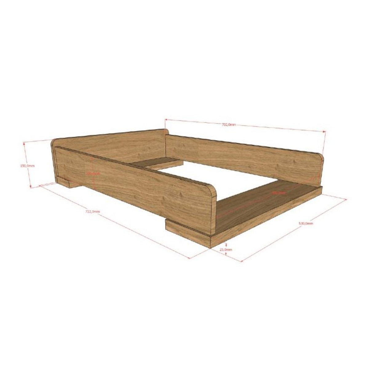 Plan à langer SAM - Compatible commode non communiqué, VIPACK