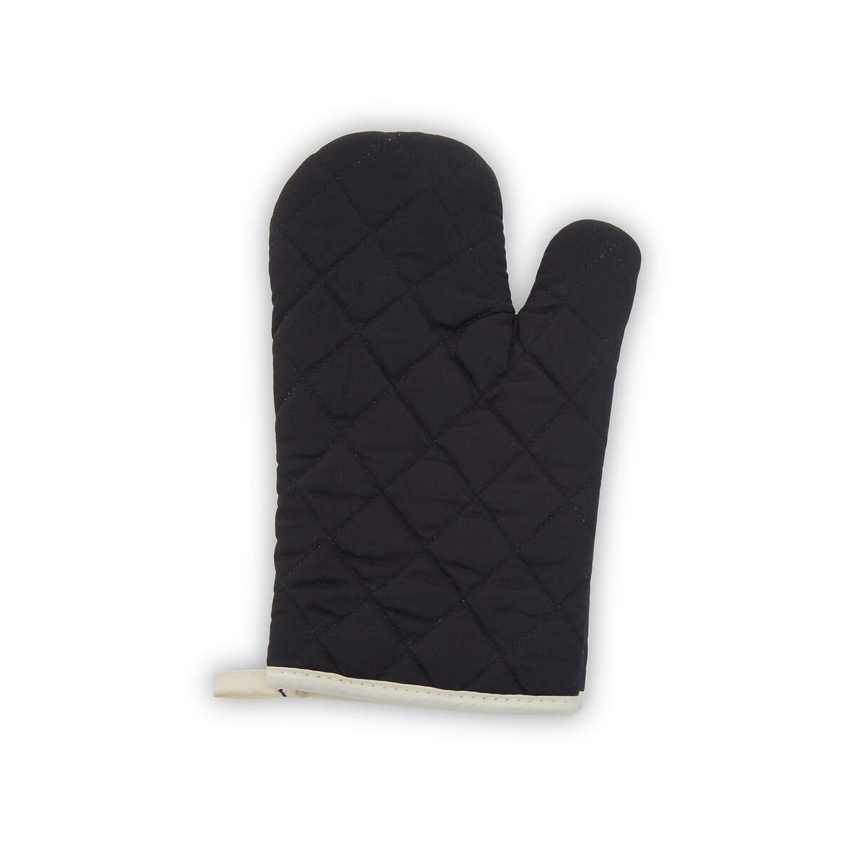 Cotton Single Oven Glove in Stripe black, SO'HOME