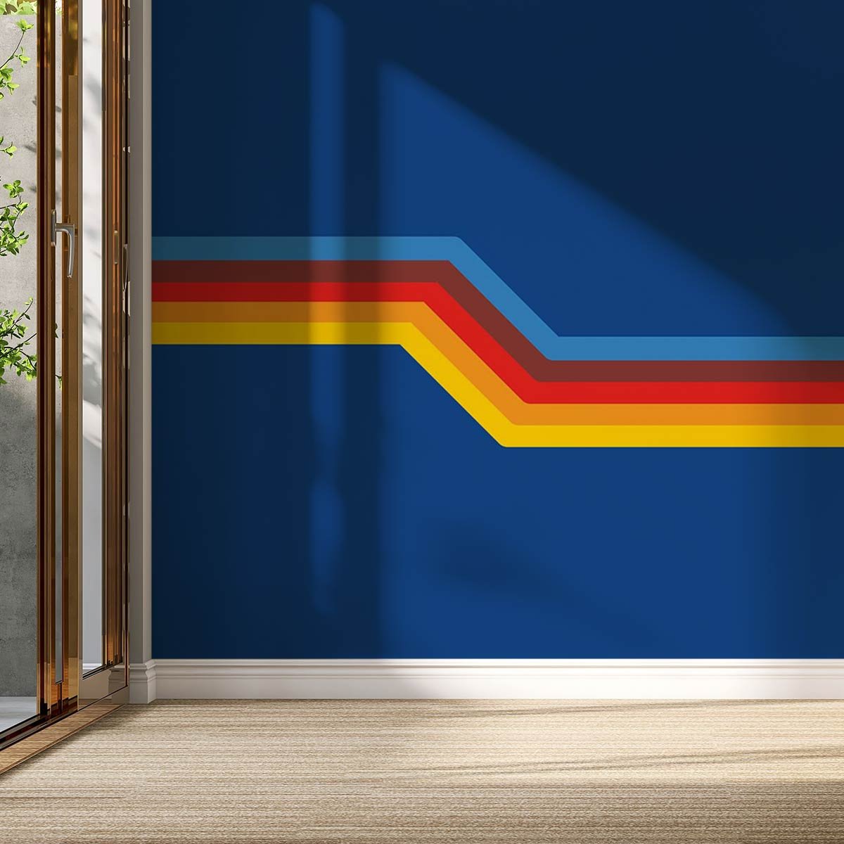 Papier peint puissance flash intissé, HEXOA