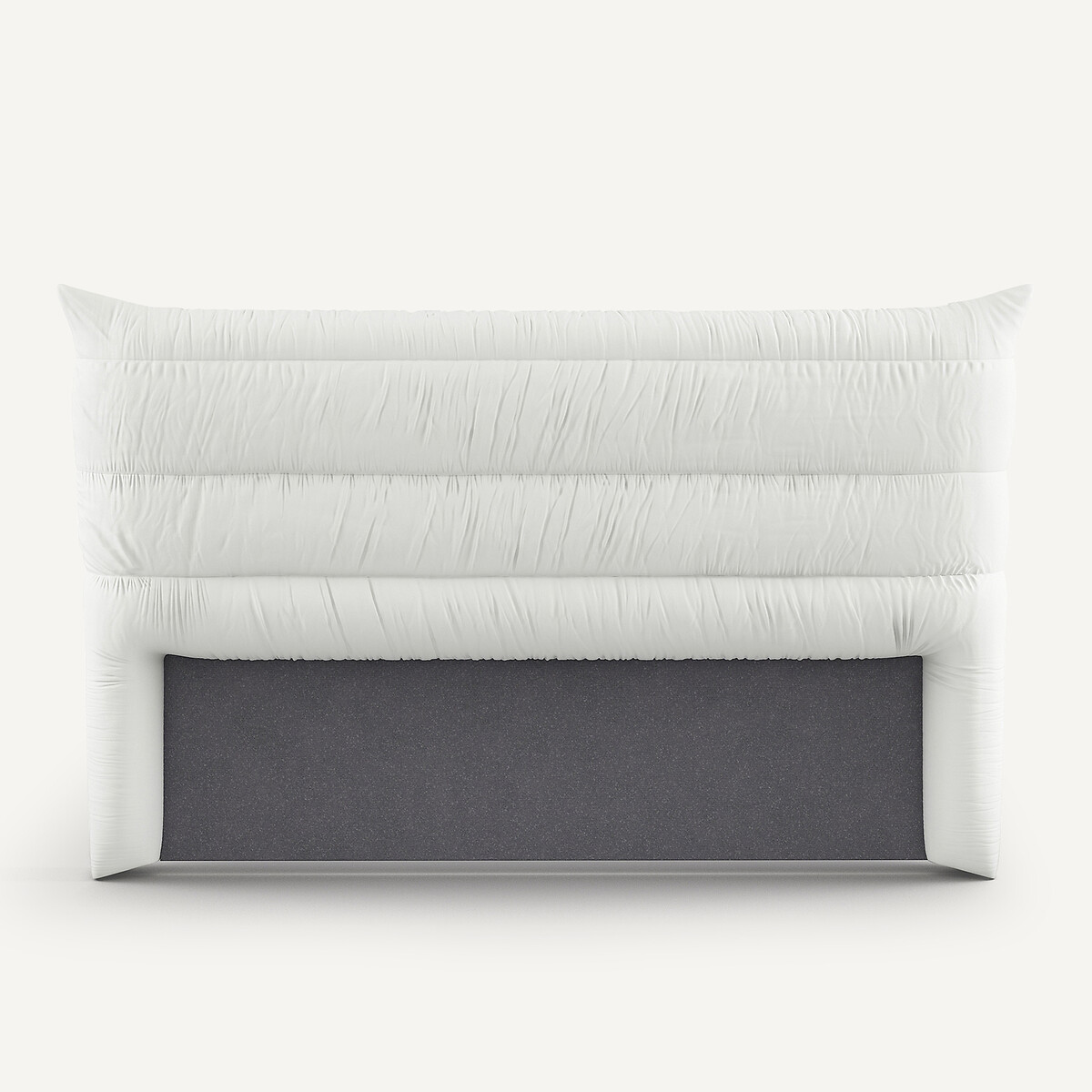Tête de lit à housser, hauteur 130 cm, MERESON blanc, AM.PM